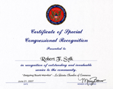 Certificate of Appreciation